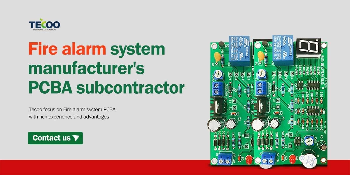 Tecoo Fire System PCB Assembly