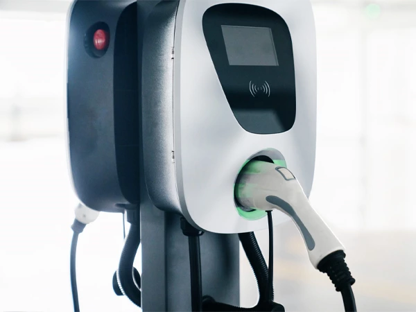 What are the three types of electric vehicle charging systems?