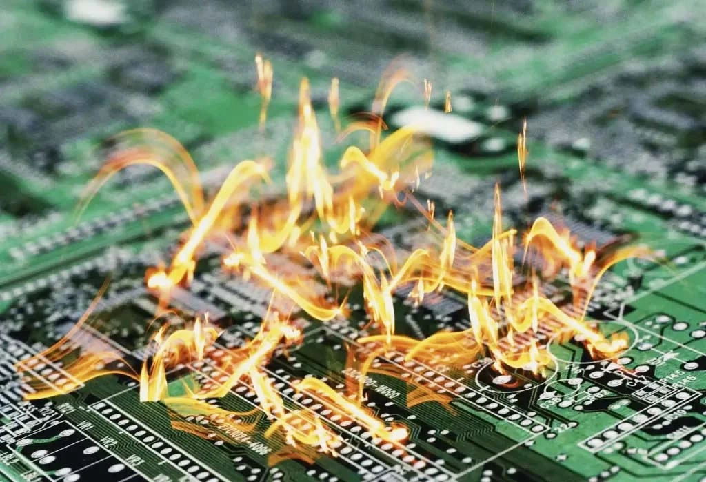 What Caused The Circuit Board To Burn Out?