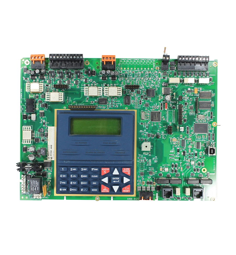 Fire Alarm Control Panel PCB Assembly and Manufacturing