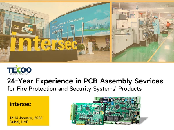 TECOO to Showcase Full-Spectrum PCBA Solutions at Intersec Dubai 2026
