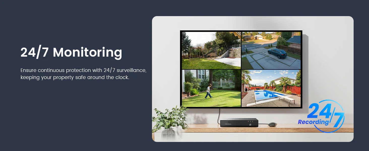 5MP AI PoE CCTV System