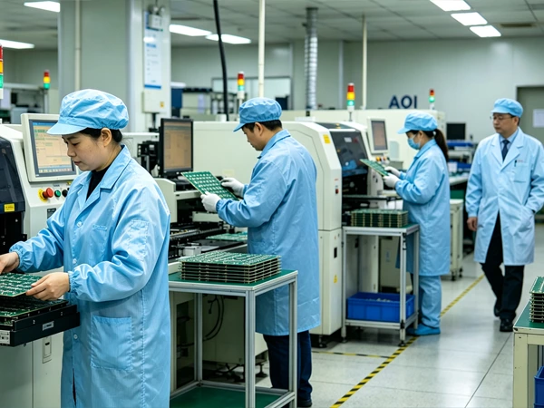 ESD Workwear Color Codes in a PCBA Factory: What Every Color Means on the Shop Floor